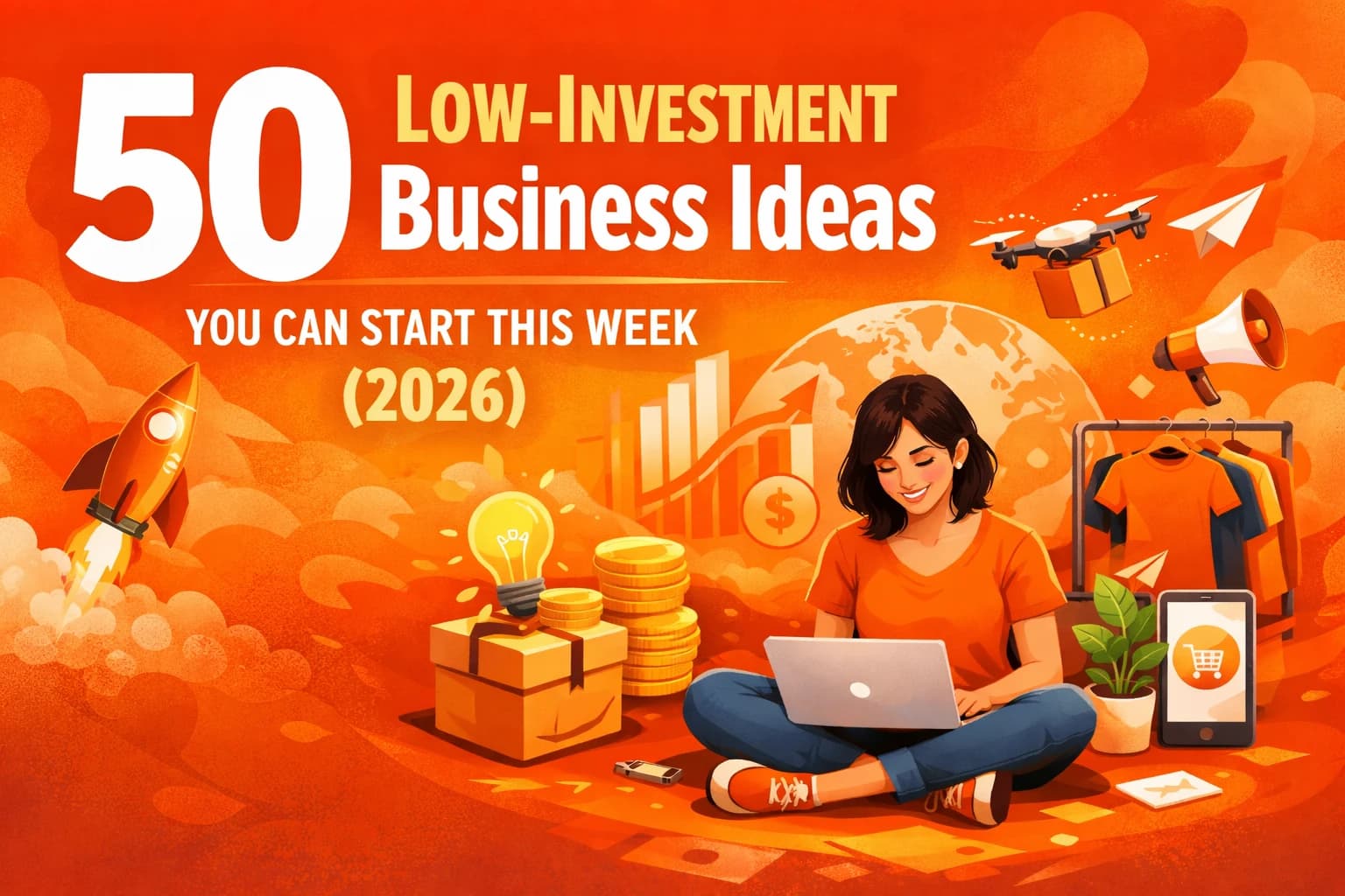 50 Low-Investment Business Ideas